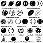 Personalisierte Kapuzenjacke aus 100 % Baumwolle im Ball-Sport-Design mit Teamnamen Namen und Nummer Spieltag Geburtstag Geschenk für Ballspieler