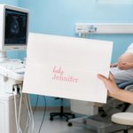 Gepersonaliseerd Draagbaar Vilten Zwangerschapstestrapporten Opbergdocumenthouder met Geborduurde Naam Eerste Moederdagcadeau voor Zwangere Vrouwen