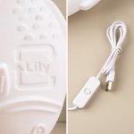 Personalized Sushi Soy Sauce Fish LED Lamp with Name Home Decor Birthday Gift for Food Enthusiasts