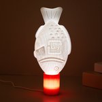 Personalized Sushi Soy Sauce Fish LED Lamp with Name Home Decor Birthday Gift for Food Enthusiasts