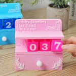 Gepersonaliseerde 3D afgedrukte miniatuur lade boekenkast lezen tracking decoratie met naam boekenplank Decor verjaardag lezen cadeau voor boekenwurmen