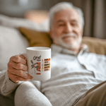 Personalised God Says Bible Verse 11 oz 15 oz Ceramic Coffee Mug with Name Birthday Christmas Gift for Family Friends Christians