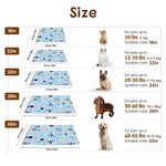 Personalized Cute Paw Print Bone Soft Pet Bed Mat with Name Birthday Christmas Gift for Cat Dog Pet Lover Owner