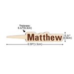 Personalisierte Multicolor Name hölzerne Cribbage Pegs Satz von 3 Board Game Zubehör Geburtstag Weihnachten Geschenk für Cribbage Liebhaber