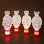 Personalized Sushi Soy Sauce Fish LED Lamp with Name Home Decor Birthday Gift for Food Enthusiasts