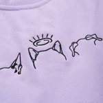 Personalised Embroidered Dog Cat Ear Outline T-shirt Sweatshirt Hoodie with 1-3 Names Pet Party Birthday Christmas Gift for Pet Lovers