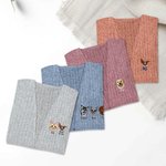 Personalisierte Strickjacke mit Gestickten Haustierfotos und Namen Alltagskleidung Geburtstagsgeschenk für Tierhalter