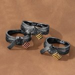 Personalized Martial Art Black Belt Dan Stripes Ring with Engraved Text Team Belt Raking Gift for Karate BJJ Taekwondo Aikido Lover