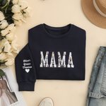 Personalized Classic Winnie the Pooh 100% Cotton Appliqué T-shirt Sweatshirt with Kid Name Birthday Christmas Gift for Mom Grandma