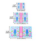 Personalized Chinoiserie Flamingo Mouse Pad Desk Mouse Mat with Initials Computer Accessory Back to School Birthday Gift for Friends Colleagues