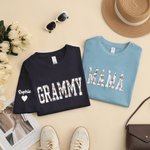Personalized Classic Winnie the Pooh 100% Cotton Appliqué T-shirt Sweatshirt with Kid Name Birthday Christmas Gift for Mom Grandma