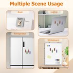 Personalised Cute Pet PU Leather Magnetic Bookmark Clip with Name Reading Accessories Birthday Christmas Gift for Pet Lovers Bookworms