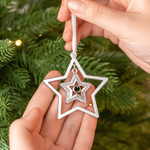 Personlig stjärnprojektionsprydnad Julfestgåva till familj och vän