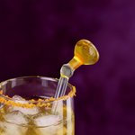 Personlig magisk häxdryck Handgjorda flaskomrörare med namn Uppsättning med 5 drinkdekorationer Halloween-festgåva för familj och vänner