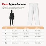 Personalised Plaid Avatar Pet Portrait Long Pyjama Bottoms with Name and Drawstring Christmas Birthday Gift for Kid Women Men Pet Lover