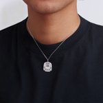 Personalized Hockey Jersey Pendant Necklace with Name and Number Dainty Jewellery Birthday Christmas Gift for Hockey Player Teammate