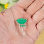 Personalised Family Game Night Food Themed Acrylic Cribbage Pegs with Name Travel Camping Birthday Gift for Cribbage Lovers