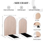 Personalized Retro Reading Girl Bookend with Name Birthday Back to School Gift for Bookworms