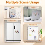 Personalized Watercolor Birth Flower Magnetic PU Leather Bookmark Clip with Name Reading Birthday Gift for Book Lovers Bookworms