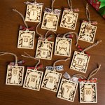 Personlig sporttröja träprydnad med namn och nummer heminredning julklapp för spelare sportälskare