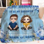 Personlig blommig tecknad karaktär mångfärgad mjuk kasta filt med namn heminredning jul födelsedagspresent för familj dotter