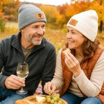 Personalised Comic Style Cartoon Character Soft Knitted Beanie Hat with Name Winter Accessory Birthday Gift for Men Women Family