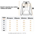 Sweat-shirt à Capuche Multicolore Personnalisé avec Motif Sapins Bonhommes de Neige Initiale et Nom Cadeau Noël pour Famille et Amis