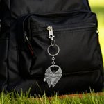 Personalized Spacecraft Golf Ball Marker Keychain with Name Multifunctional Accessories Club Birthday Christmas Gift for Golf Players