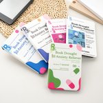 Personalised Medicine Box Instructions Portable Kindle Case with Name Daily Use Book Club Birthday Gift for Book Lovers Bookworms