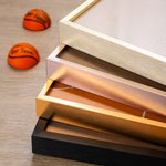 Personlig basketpussel fotoram med textmeddelandetavla Team födelsedag julklapp för basketälskare spelare