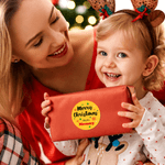 Personalised Merry  Christmas  From Waterproof Stickers with Name Gift Decor Christmas Party Gift for Family Friend