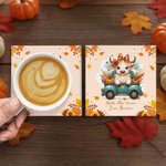 Personalized Cute Highland Cow Pumpkin 11 oz 15 oz Ceramic Mug with Name  Autumn Thanksgiving Day Birthday Gift for Highland Cow Lovers