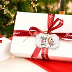 Personlig Moon Tecknad karaktär Oregelbunden form Keramisk prydnad med namn Heminredning Daglig användning Julklapp för barn Moms