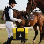 Personalized Embroidered Horse Face Photo Large Oxford Tote Bag with Name Travel Essentials Birthday Gift for Friends Equestrian Enthusiasts