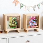 Salvadanaio in legno personalizzato con nome, regalo di compleanno e di Natale per bambini e bambine.