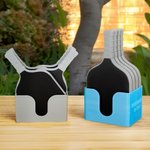 Personalised 3D Printed Cute Pickleball Paddle Coaster with 4 Rackets and Text  Pickleball Game Birthday Gift for Pickleball Lover