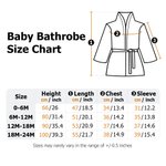 Henkilökohtainen Flush Baby kylpytakki pukeutuminen kaapu kirjailtu nimi pehmeä Super imukykyinen päivittäinen käyttö syntymäpäivä vauva suihku lahja vauva taapero
