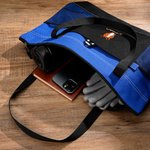 Personalized Embroidered Horse Face Photo Large Oxford Tote Bag with Name Travel Essentials Birthday Gift for Friends Equestrian Enthusiasts