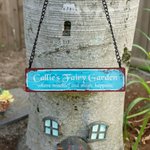 Personalised Multicolor Retro Garden Metal Sign with Name Garden Decor Housewarming Birthday Gift for Gardening Enthusiasts