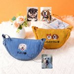 Sac de ceinture réglable avec nom Cadeau de Noël pour les amoureux des animaux de compagnie