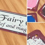 Personalised Multicolor Retro Garden Metal Sign with Name Garden Decor Housewarming Birthday Gift for Gardening Enthusiasts