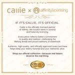 Personalized Sorority Pearl Brooch Pin with Greek Letter Sorority Accessories Initiation Ceremony Gift for Friends Girls | Callie × Affinity Licensing