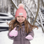 Personnalisé Nom Mignon Bonnet Multicolore Accessoire Hiver Cadeau d'Anniversaire pour Garçons Filles