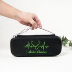 Estuche personalizado para estetoscopio con nombre para cumpleaños de enfermera, graduación, agradecimiento, etc.