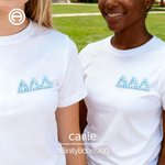 Personalized Sorority Pearl Brooch Pin with Greek Letter Sorority Accessories Initiation Ceremony Gift for Friends Girls | Callie × Affinity Licensing