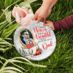Personalisierte Fotorahmen Design Garten Stein mit Titel und Stand Gartendekoration Memorial Weihnachten Geschenk für den Verlust eines geliebten Menschen