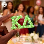 Personalized Sorority Pearl Brooch Pin with Greek Letter Sorority Accessories Initiation Ceremony Gift for Friends Girls | Callie × Affinity Licensing