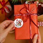 Personalized Cartoon Character Advent Calendar Glitter Stickers with Countdown 1-24 Days Name Labels DIY Decoration Christmas Gifts Favors for Kids