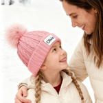 Personnalisé Nom Mignon Bonnet Multicolore Accessoire Hiver Cadeau d'Anniversaire pour Garçons Filles