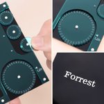 Personalized Acrylic Magnetic Command Zone Tray with Text TCG Cards Compatible Christmas Birthday Gift for Gamer EDH Commander